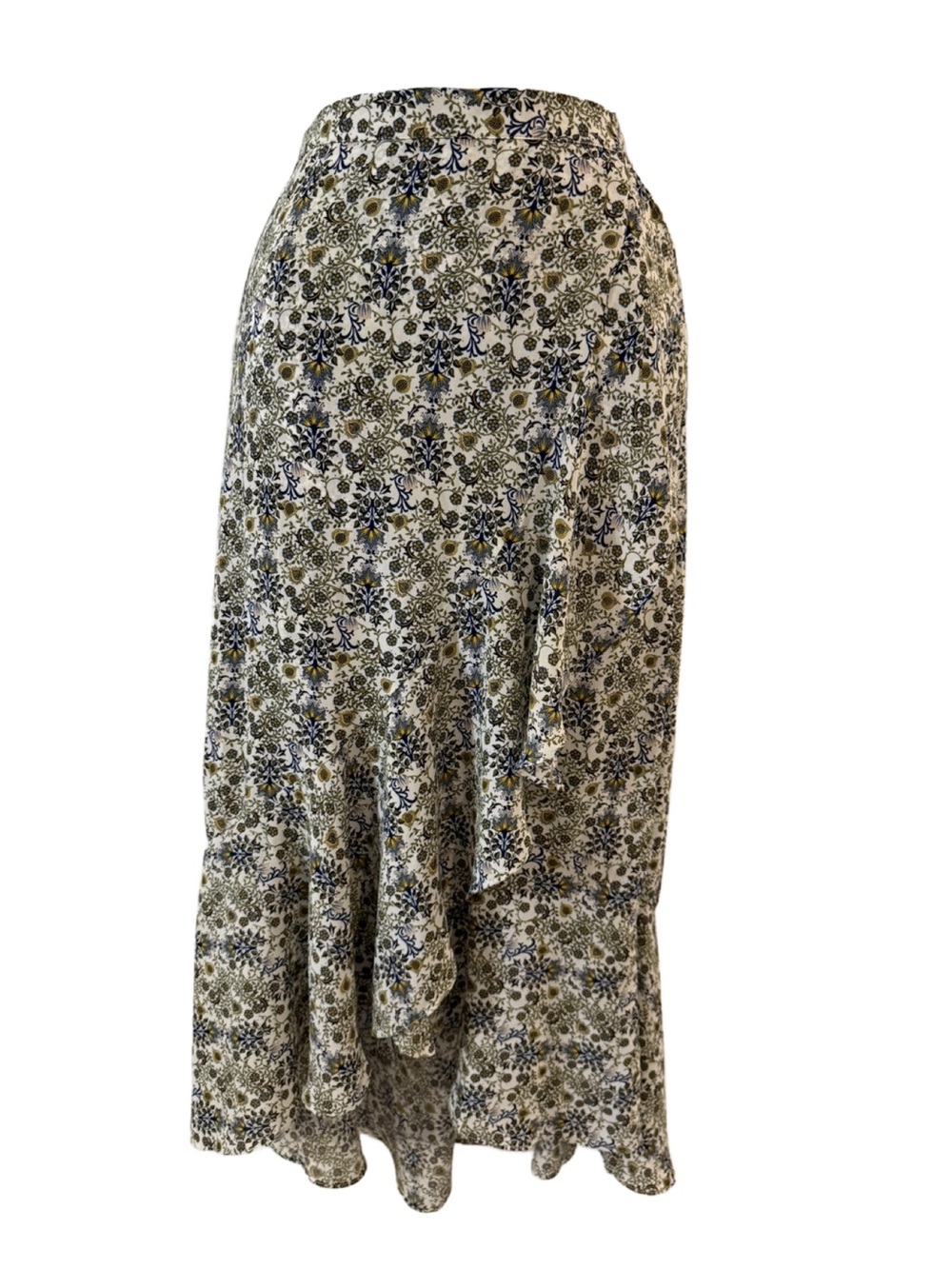 Max Studio Floral Ruffle Skirt. Small